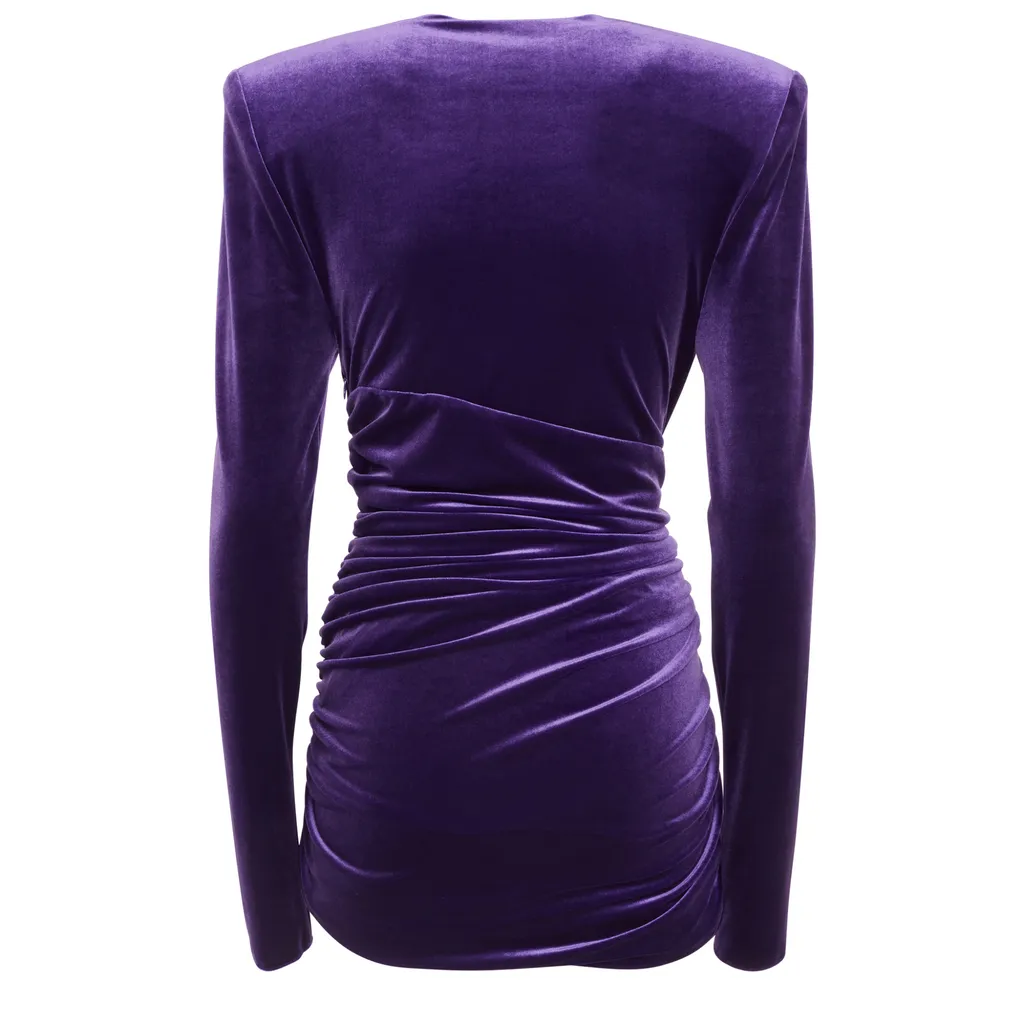 Long-Sleeved Mini Dress