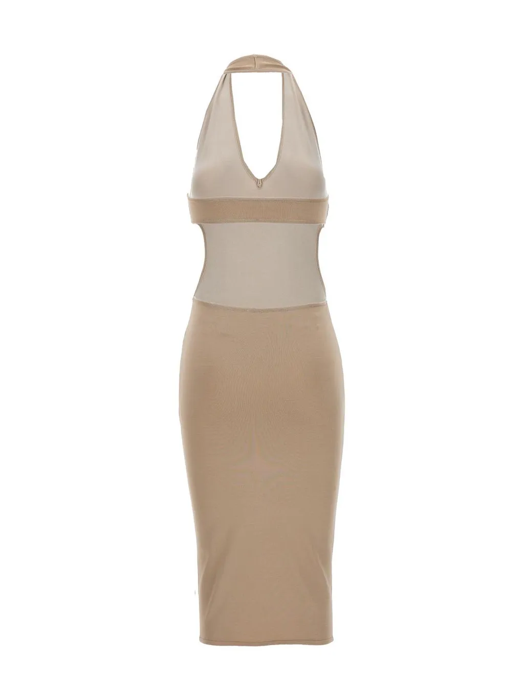Halterneck Sleeveless Dress