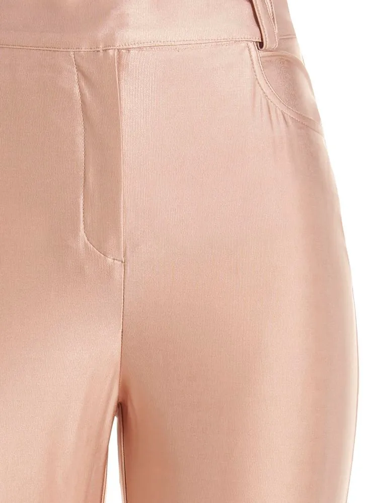 High Waist Straight Leg Pants