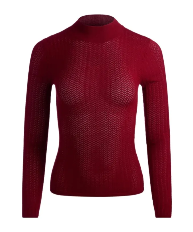 Lanie Pointelle Pullover