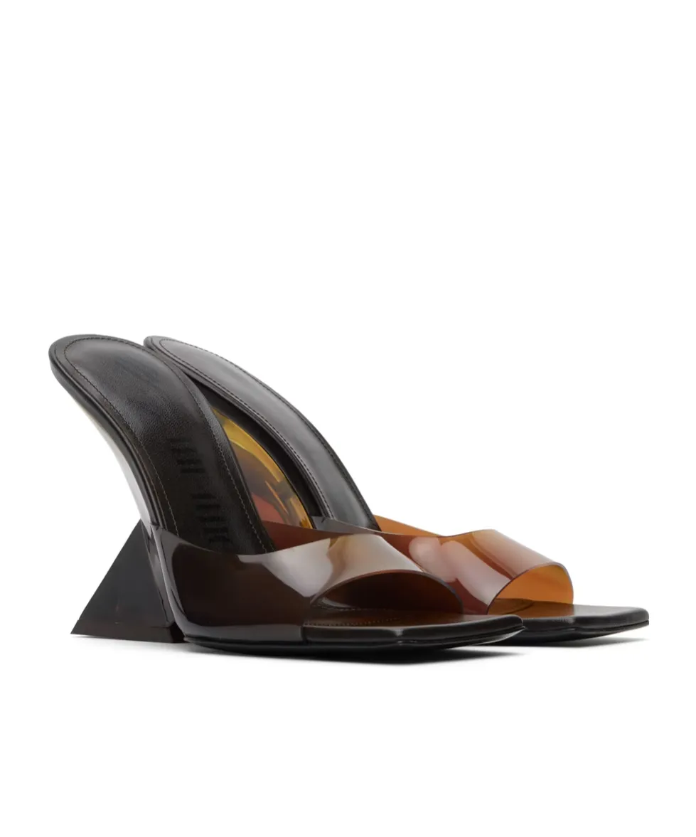 Cheope Square-Toed High-Heeled Sandals
