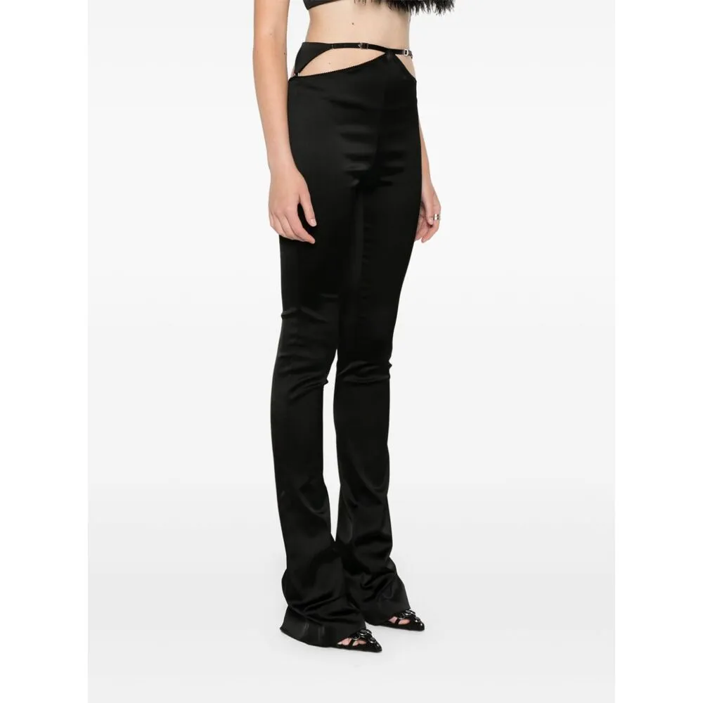 High-Waisted Casual Pants