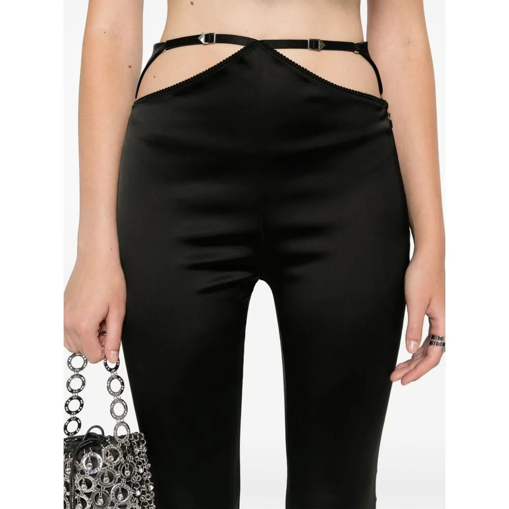High-Waisted Casual Pants