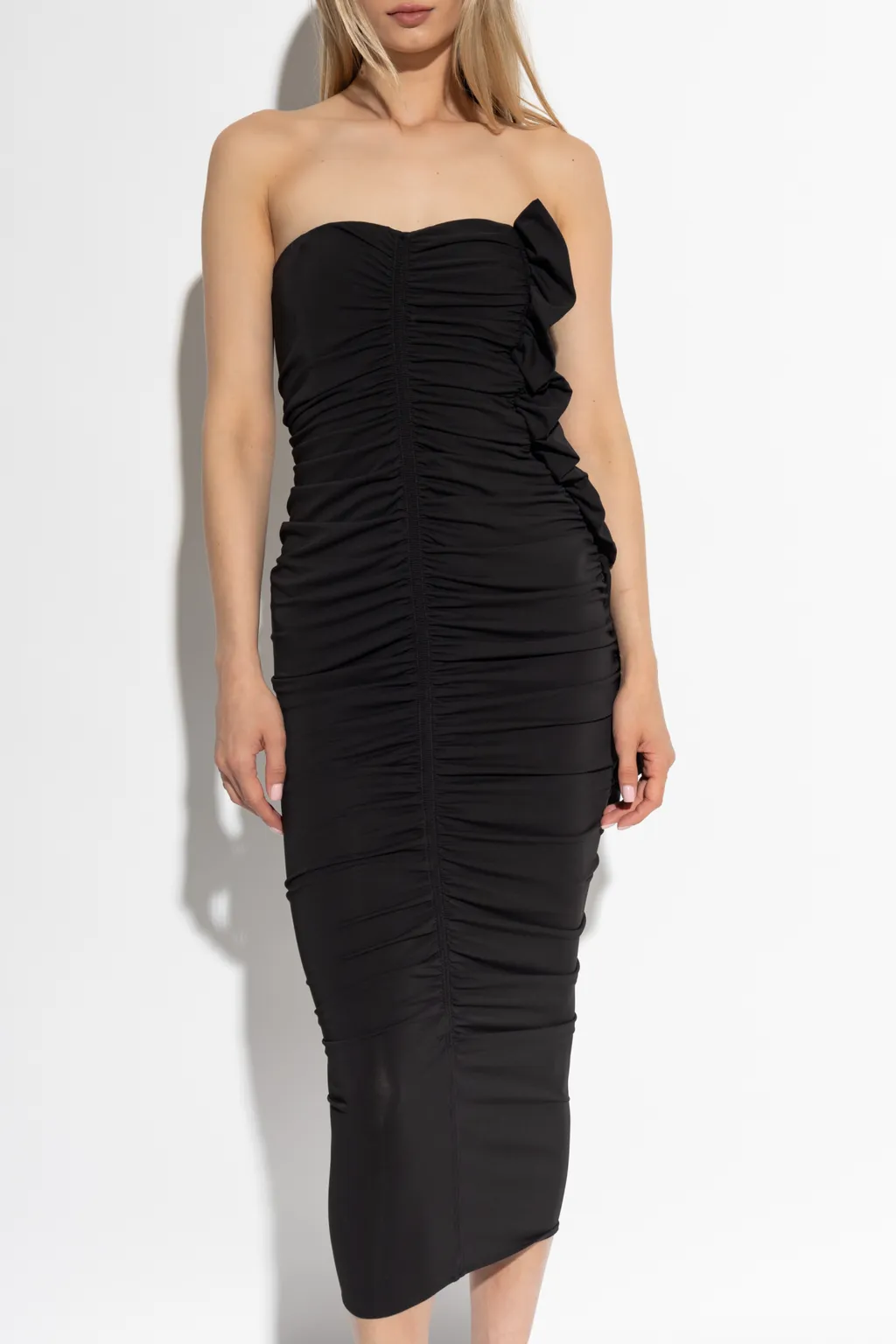 Ruched Midi Dress