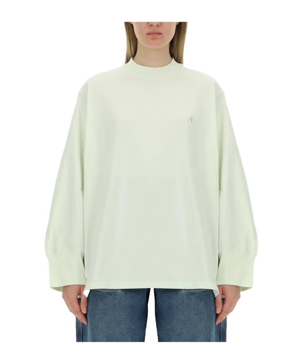 Crewneck Wide-Sleeved Sweatshirt