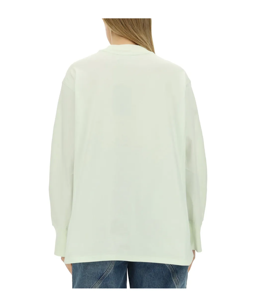 Crewneck Wide-Sleeved Sweatshirt
