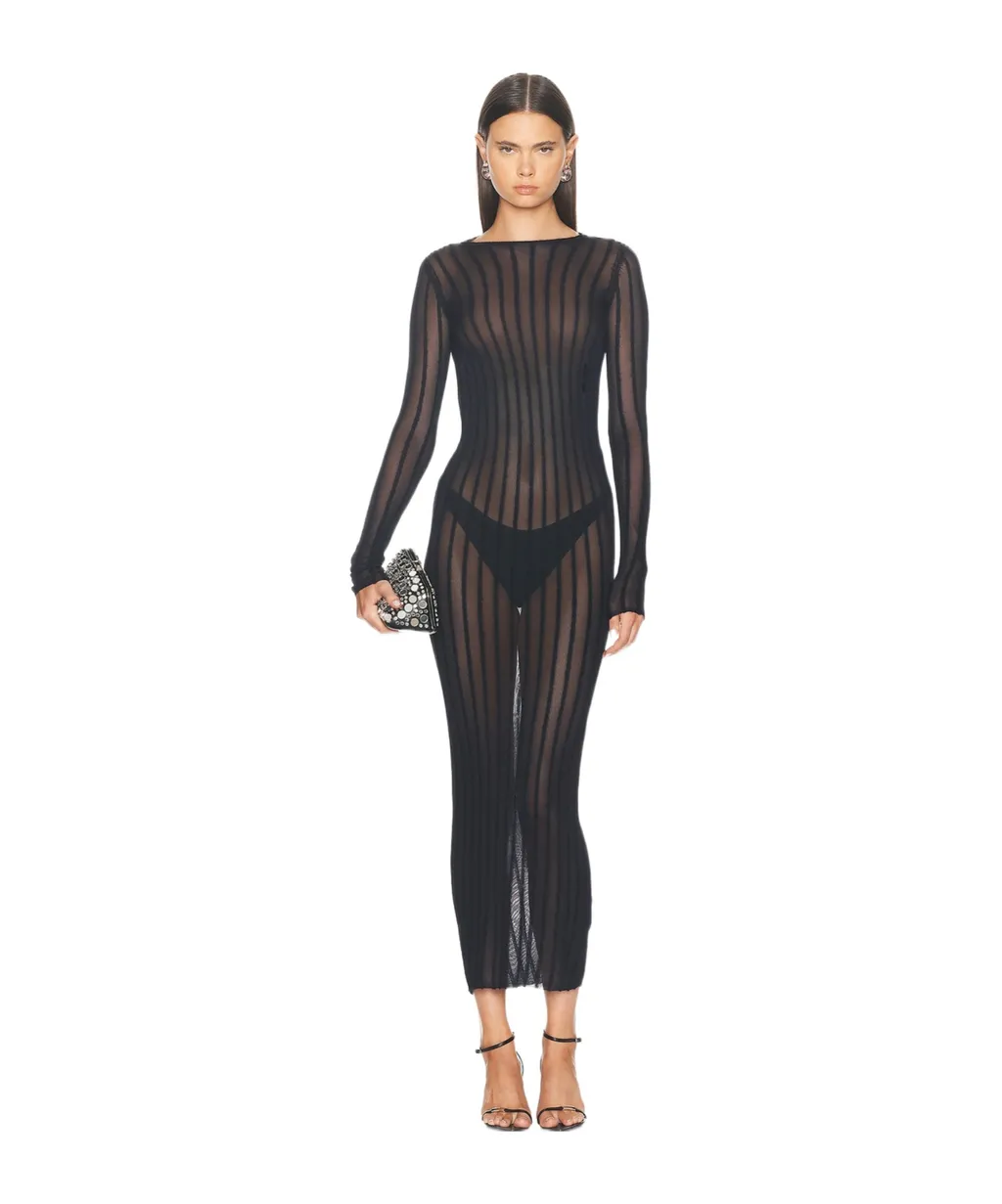 Long-Sleeved Dress