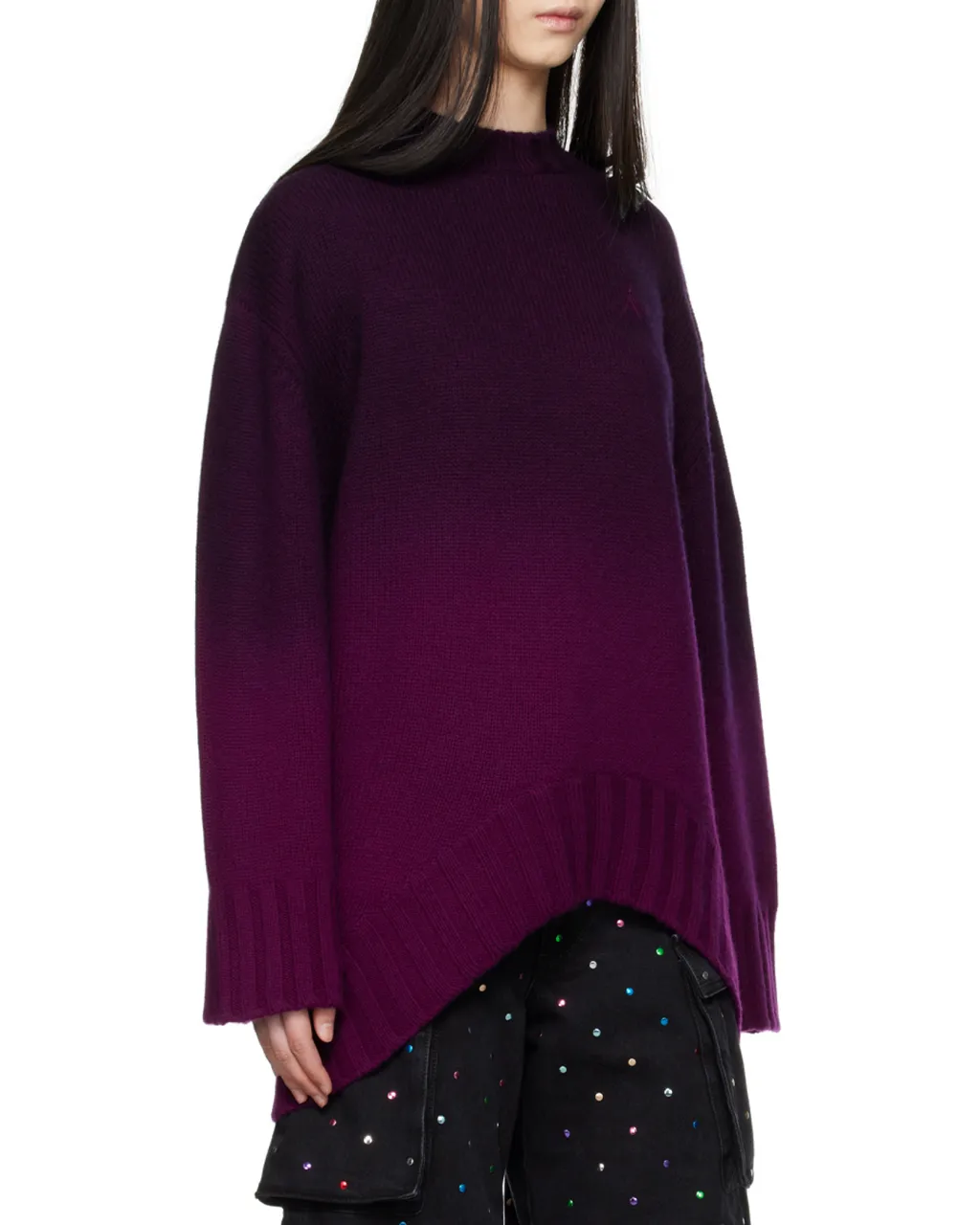 Ombre-Effected Knitted Jumper