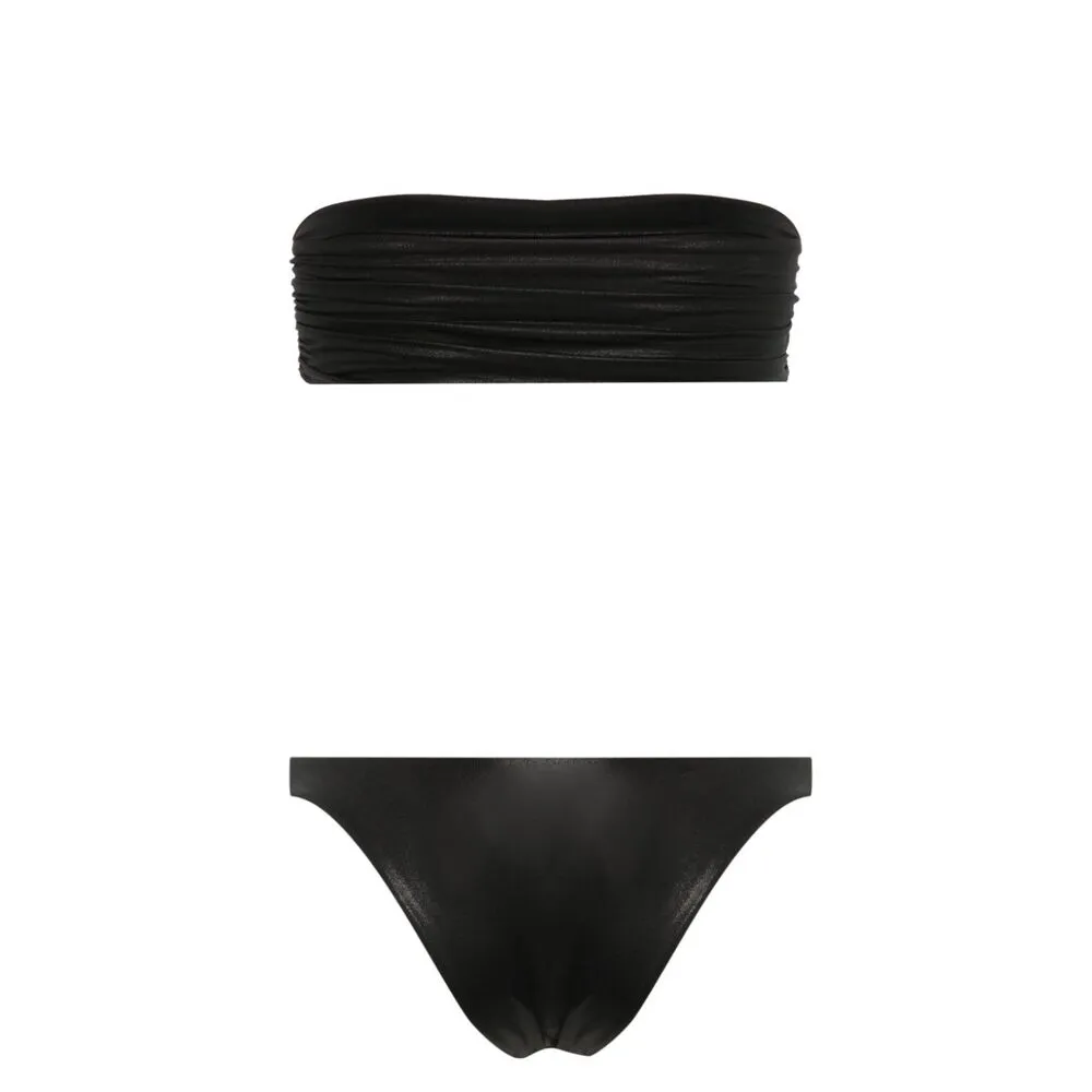 Logo Detailed Stretched Bikini Set