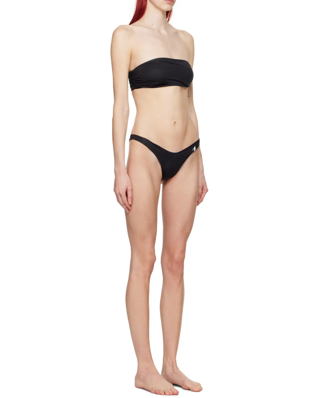 Logo Detailed Stretched Bikini Set