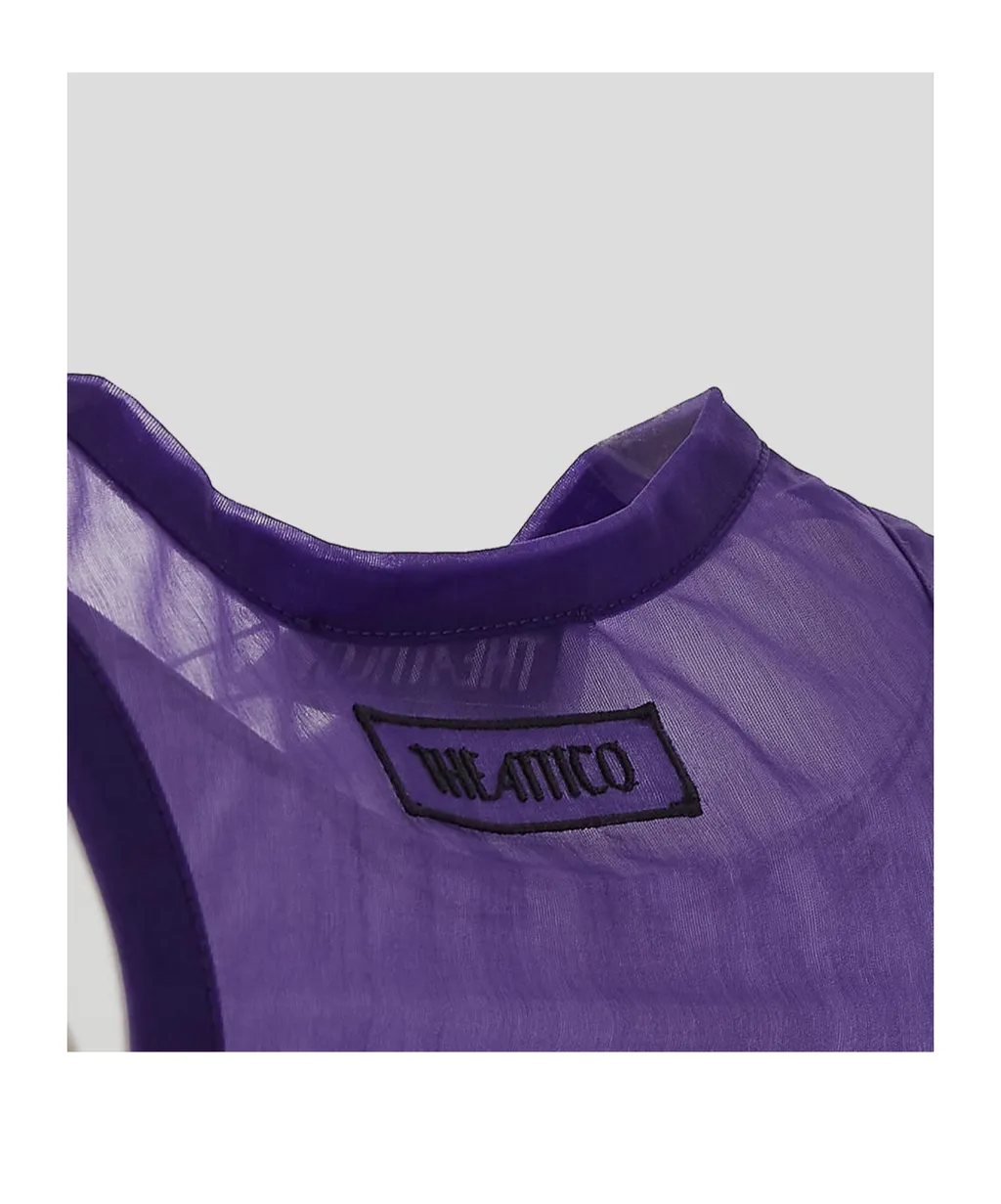 Sleeveless Crewneck Tank Top