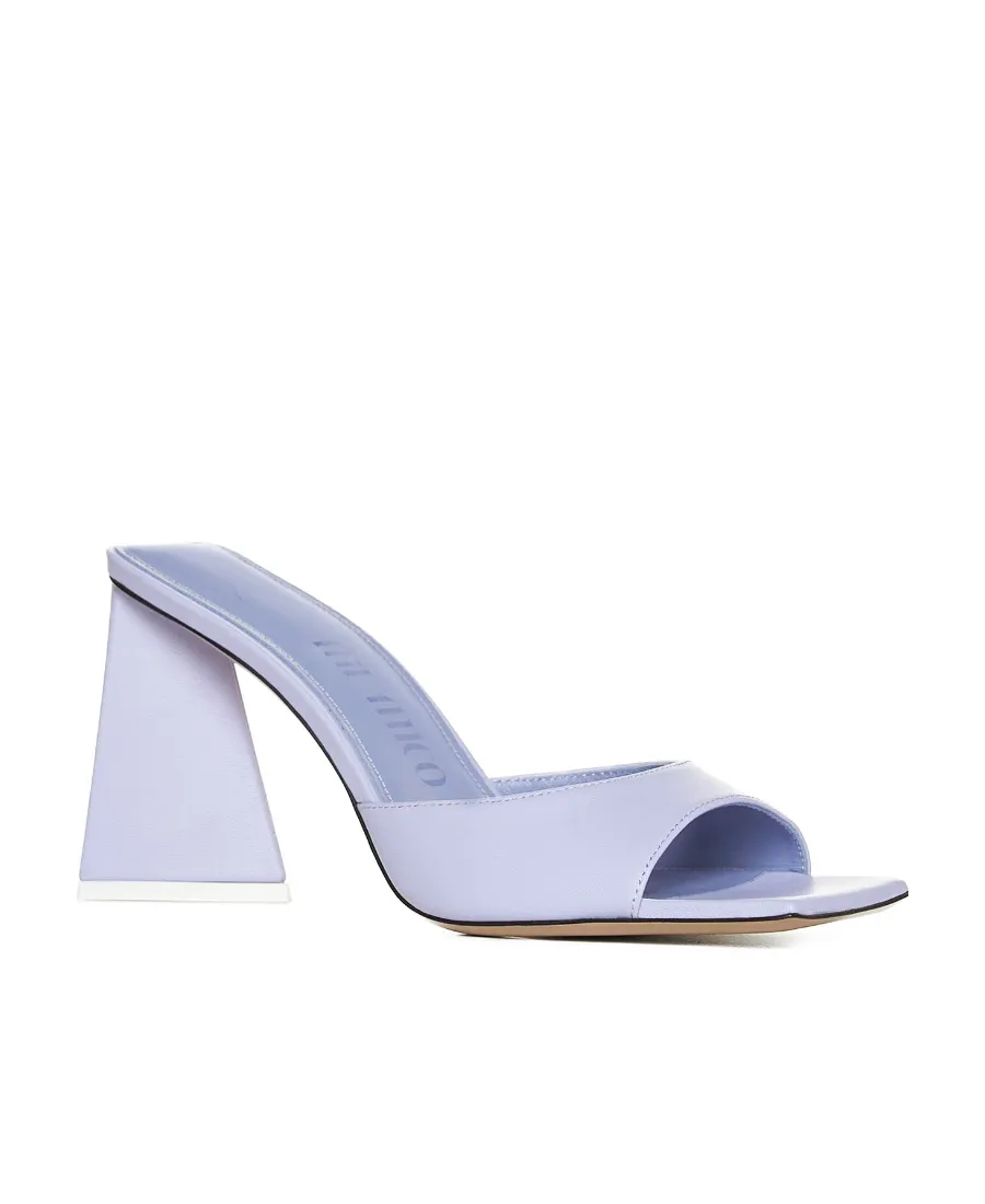 Mini Devon Heeled Mules