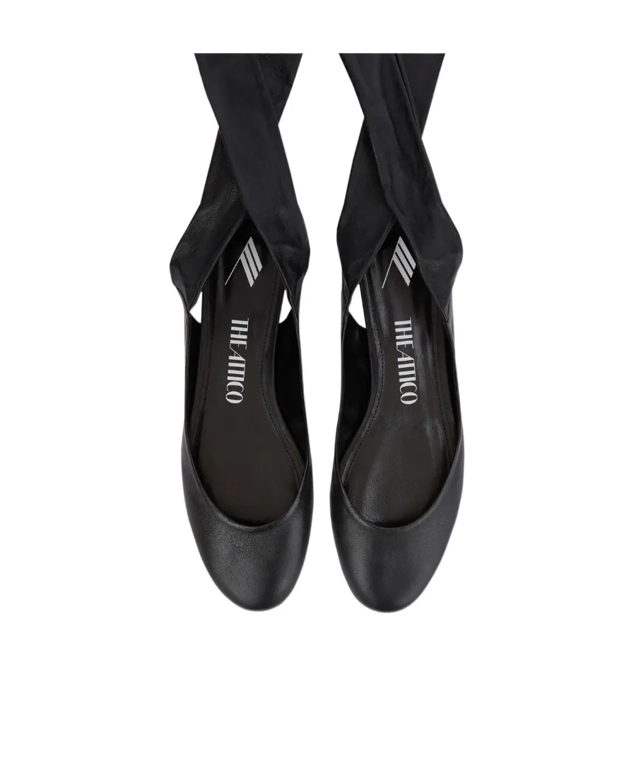 Cloe Ankle-Tied Ballerina Shoes
