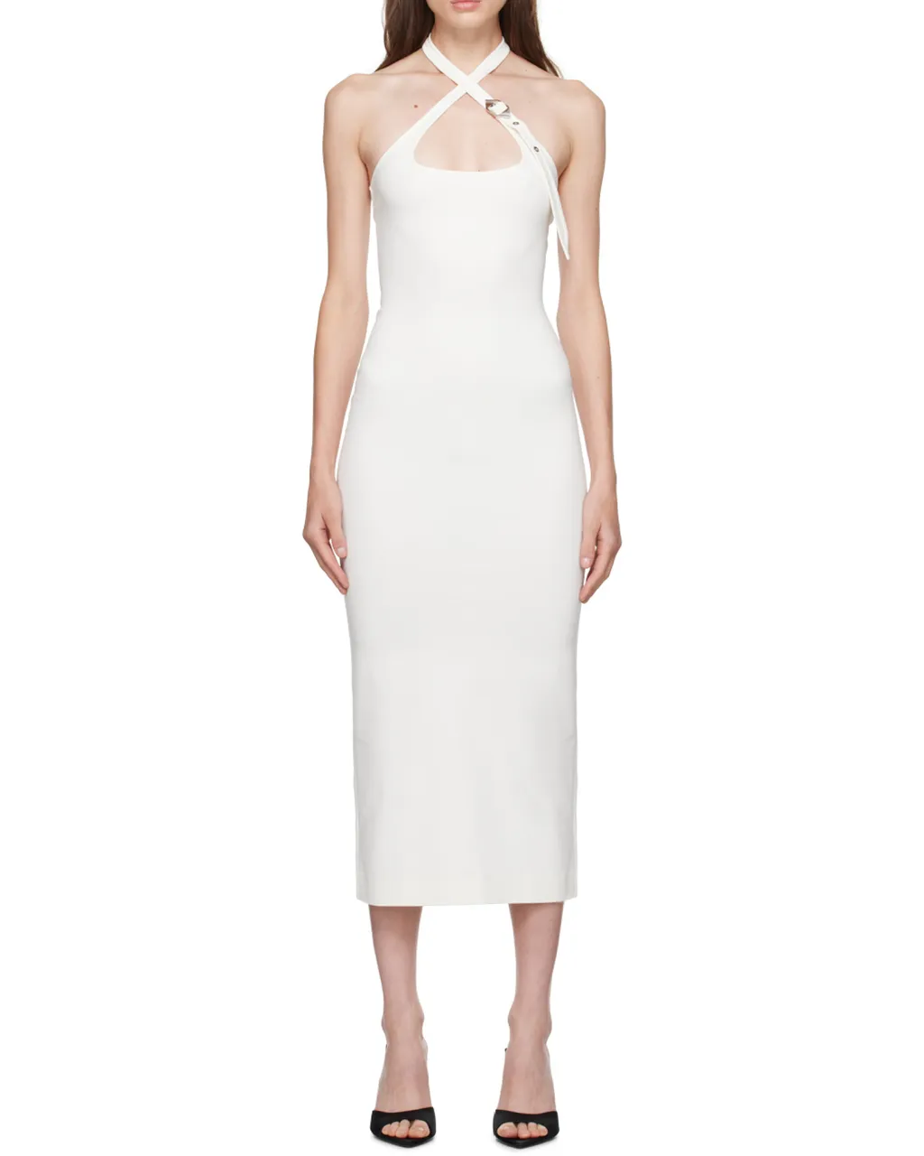 Halterneck Midi Dress