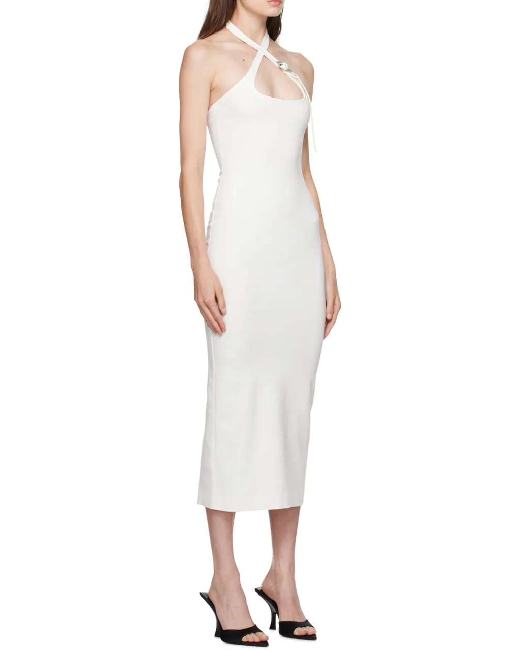 Halterneck Midi Dress