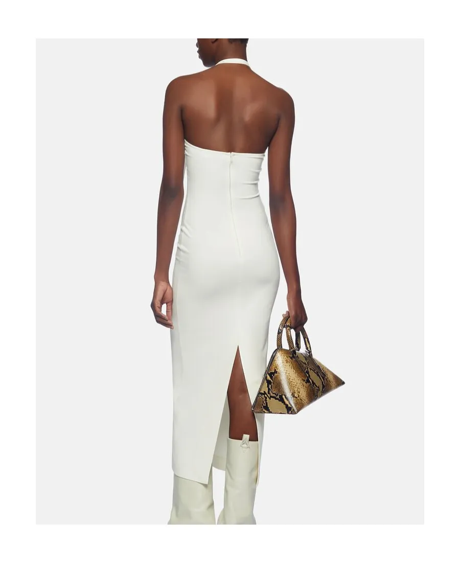 Halterneck Midi Dress