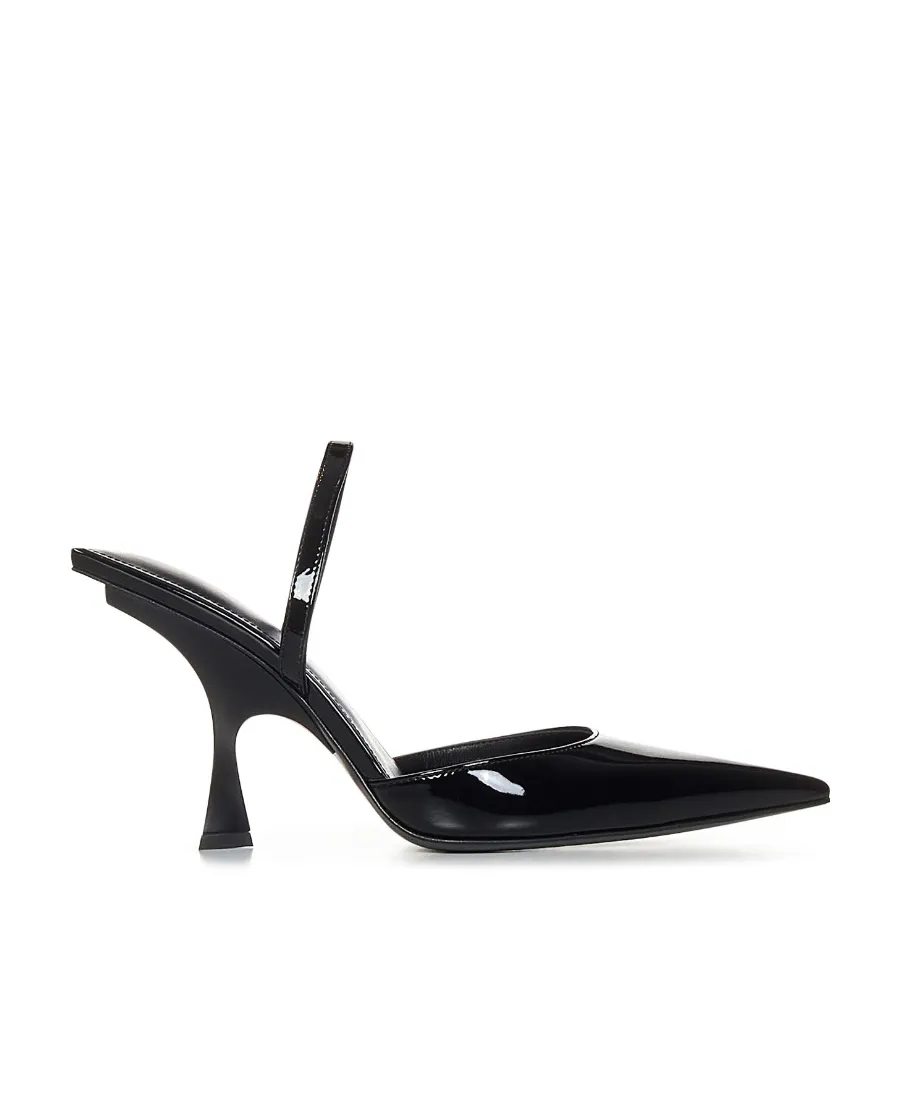 Pointed Toe Slip-On Mules