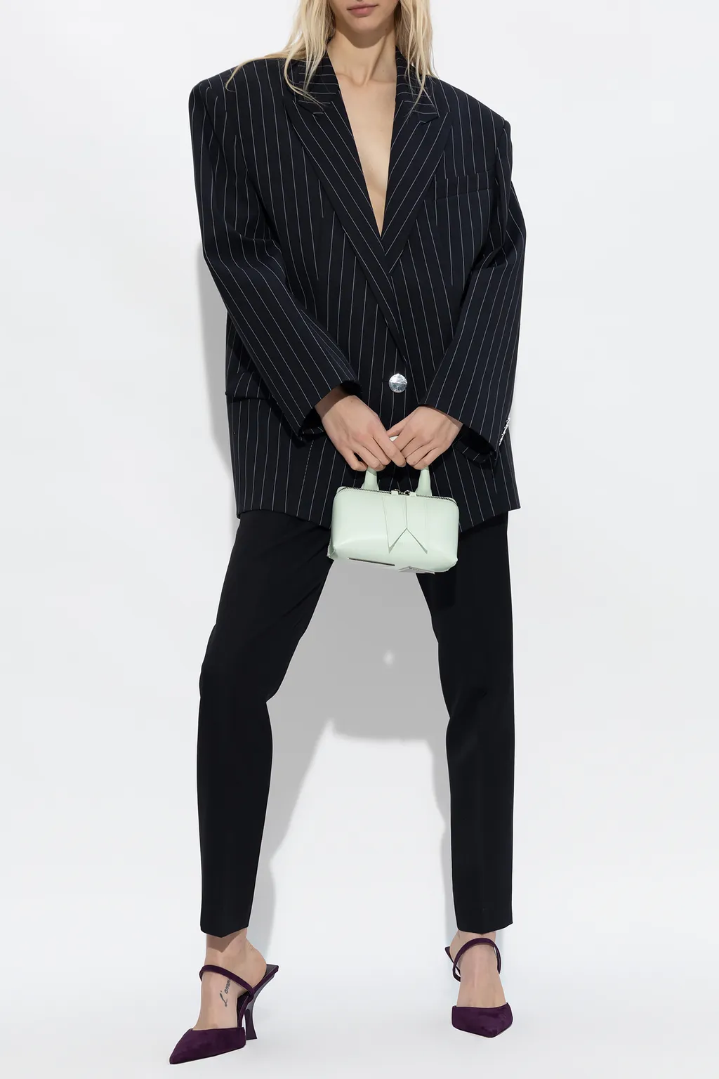 Cut-Out Detailed Trousers