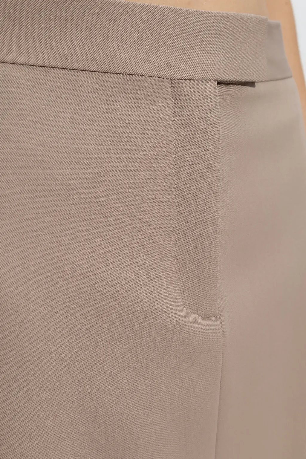 Side Slit Midi Skirt