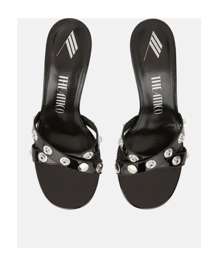 Heeled Slip-On Sandals