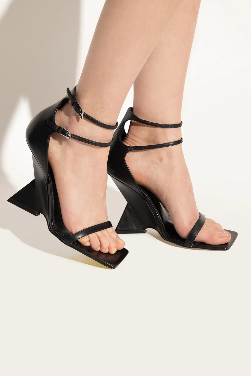 Grace Ankle Strap Wedge Sandals