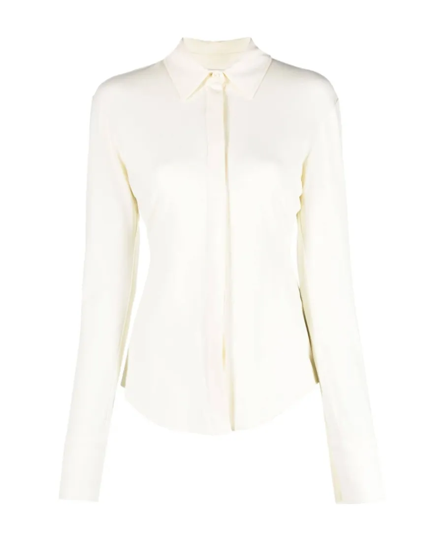 Elton Curved Hem Shirt