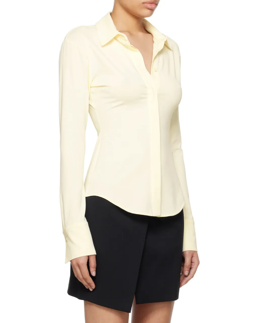 Elton Curved Hem Shirt