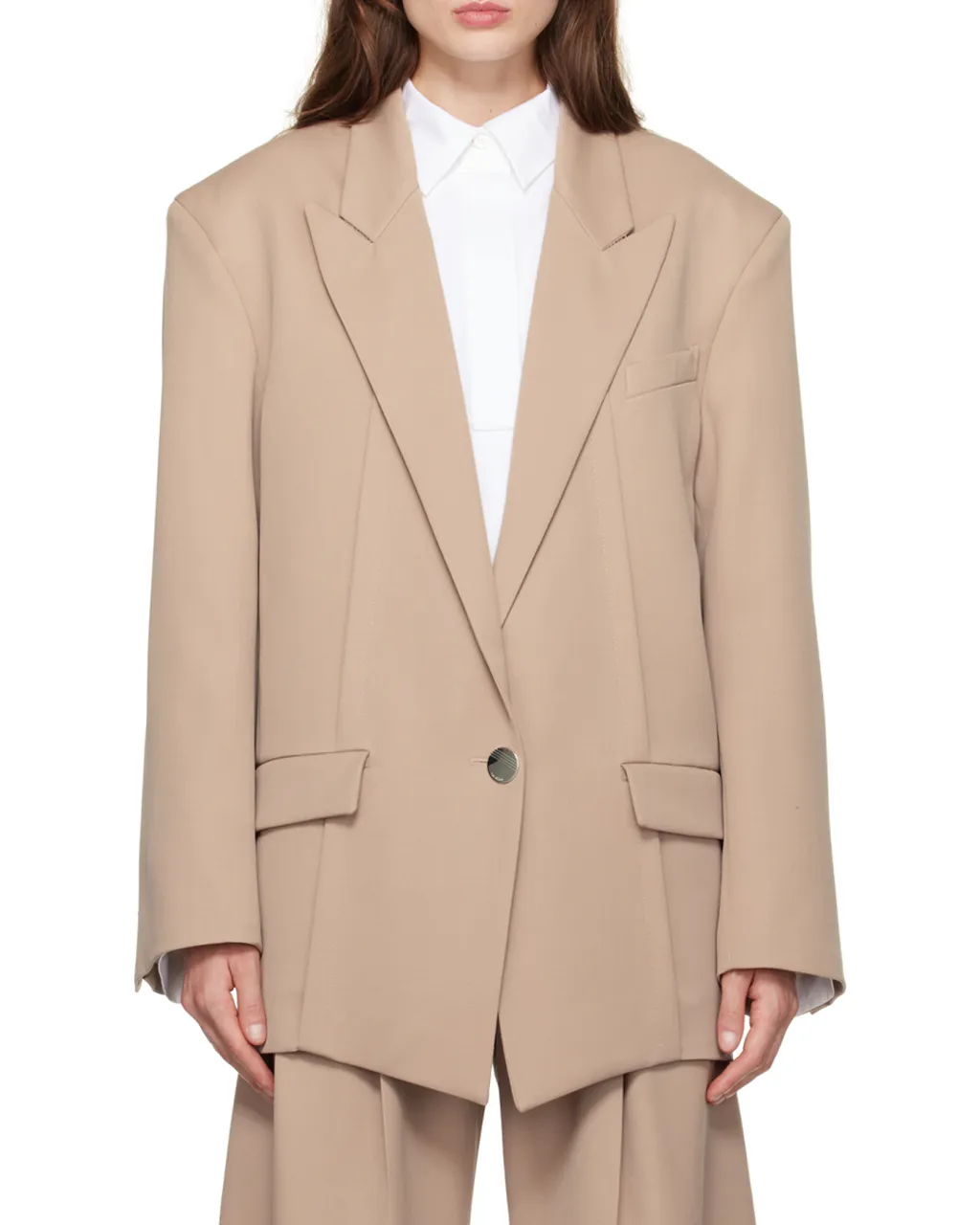 Glen Single-Breasted Blazer