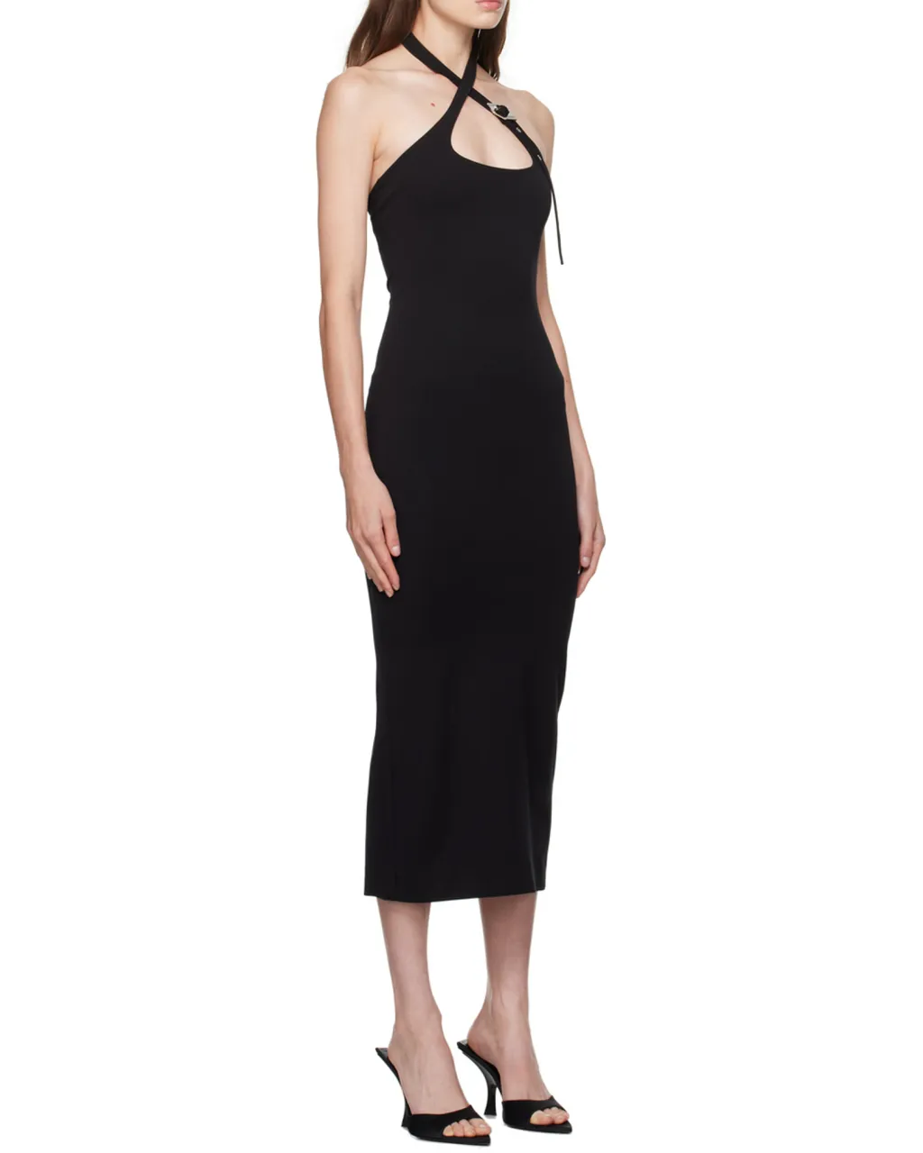 Halterneck Midi Dress