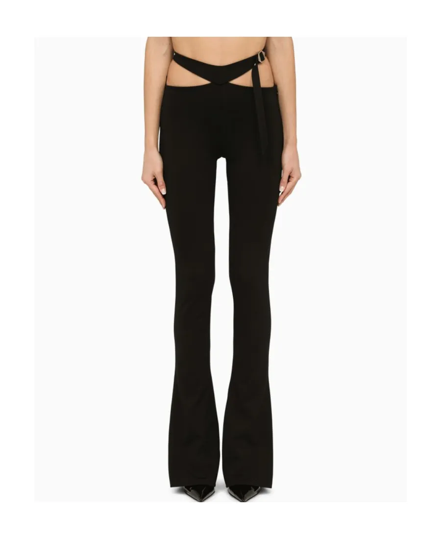 Cut-Out Detailed Pants