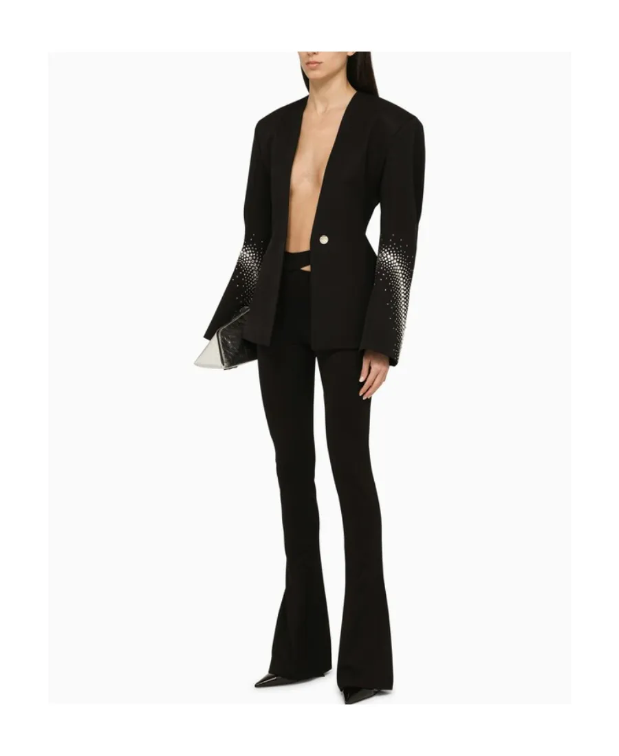 Cut-Out Detailed Pants