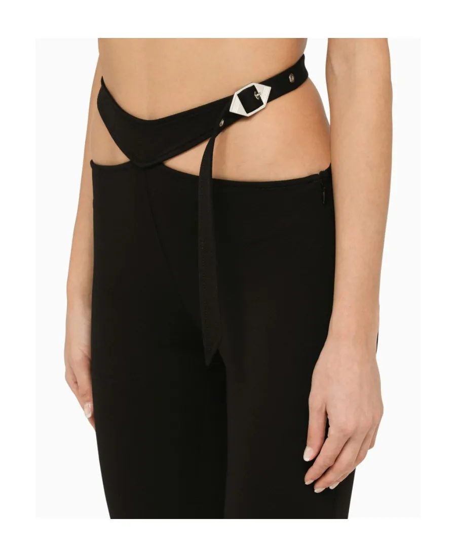 Cut-Out Detailed Pants