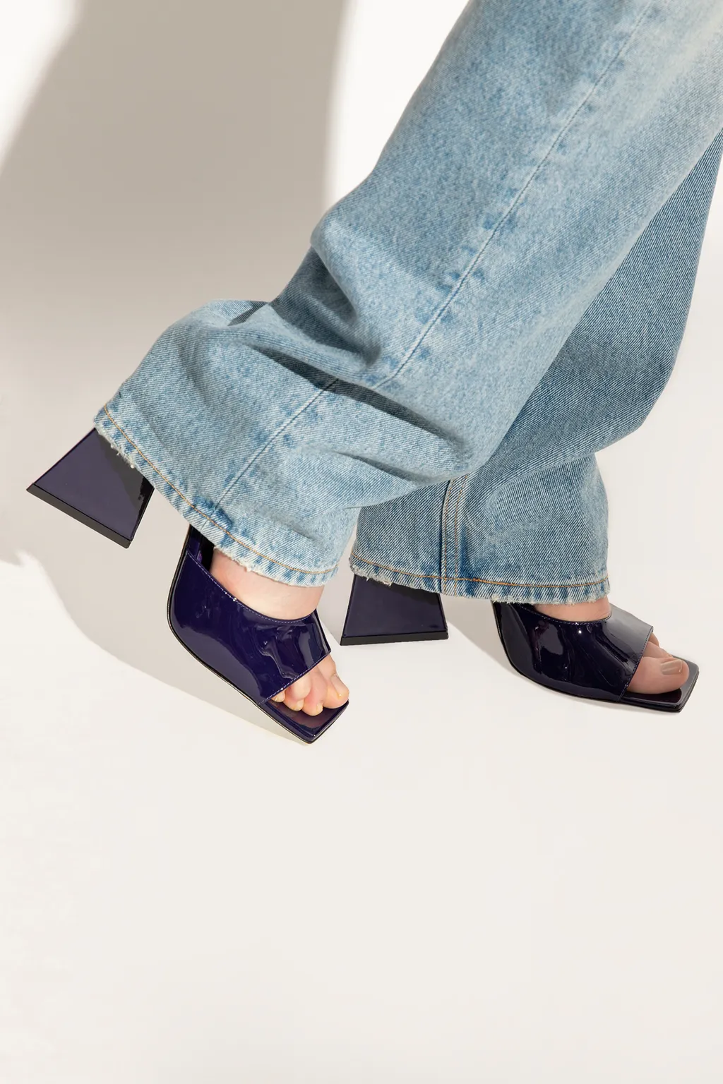 Devon Heeled Mules