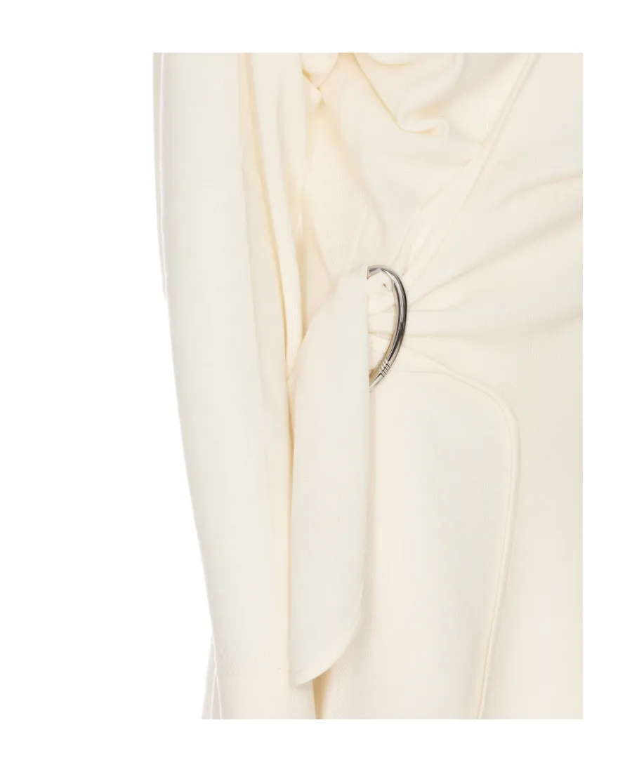 Hurely Asymmetric Hem Mini Dress