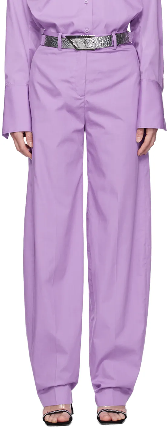 Pressed Crease Tailored Trousers