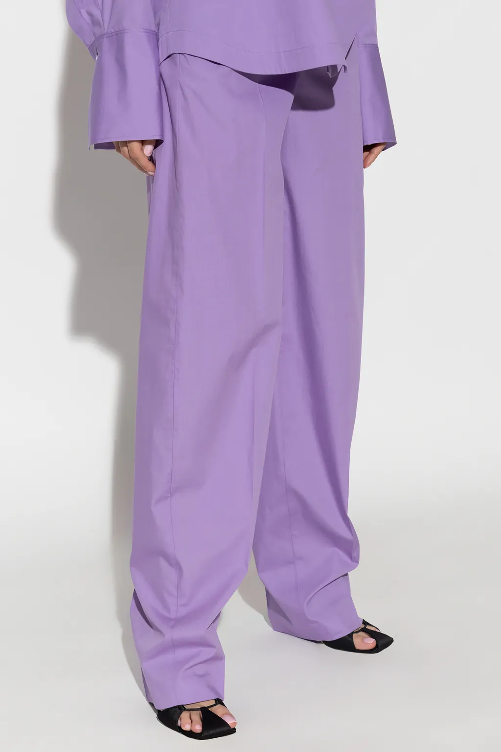 Pressed Crease Tailored Trousers
