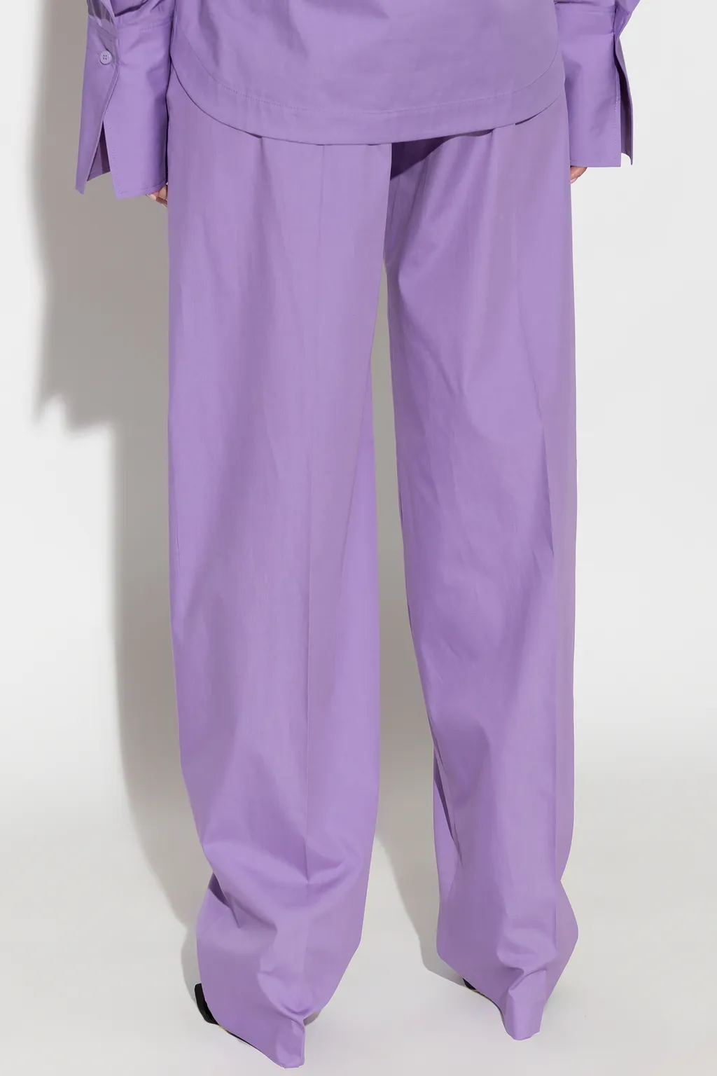 Pressed Crease Tailored Trousers