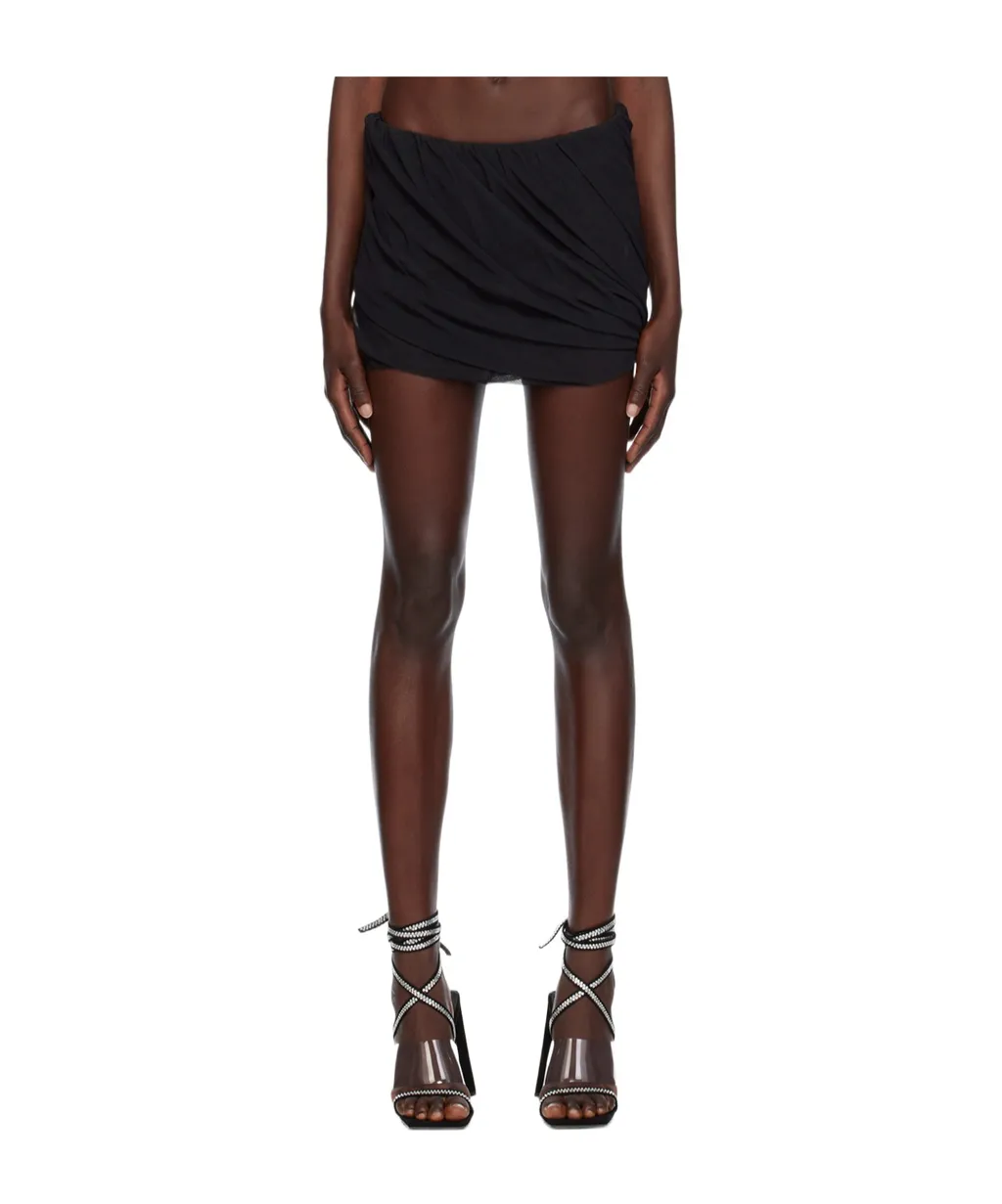 Pleated Mini Skirt