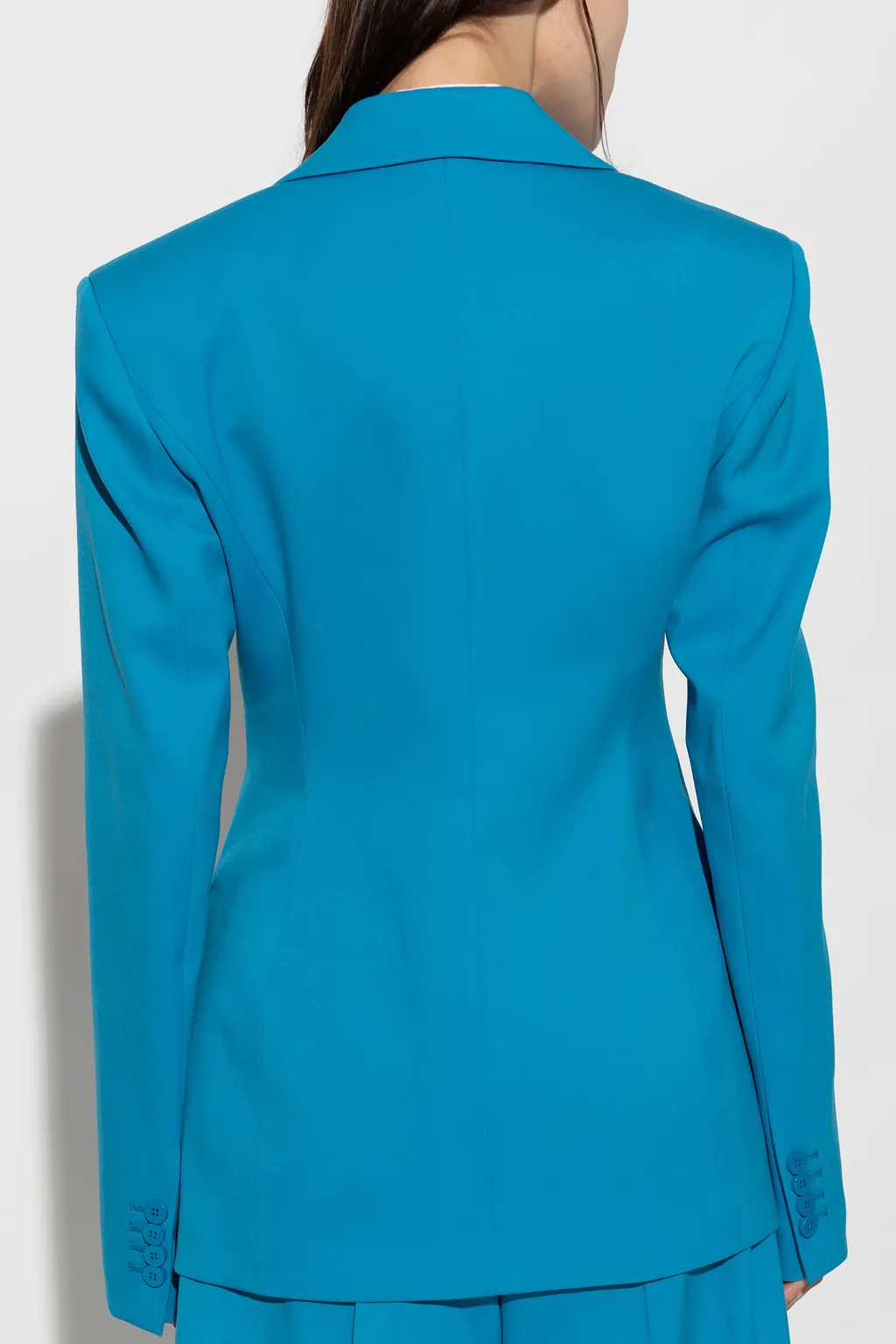 Single-Breasted Long-Sleeved Blazer