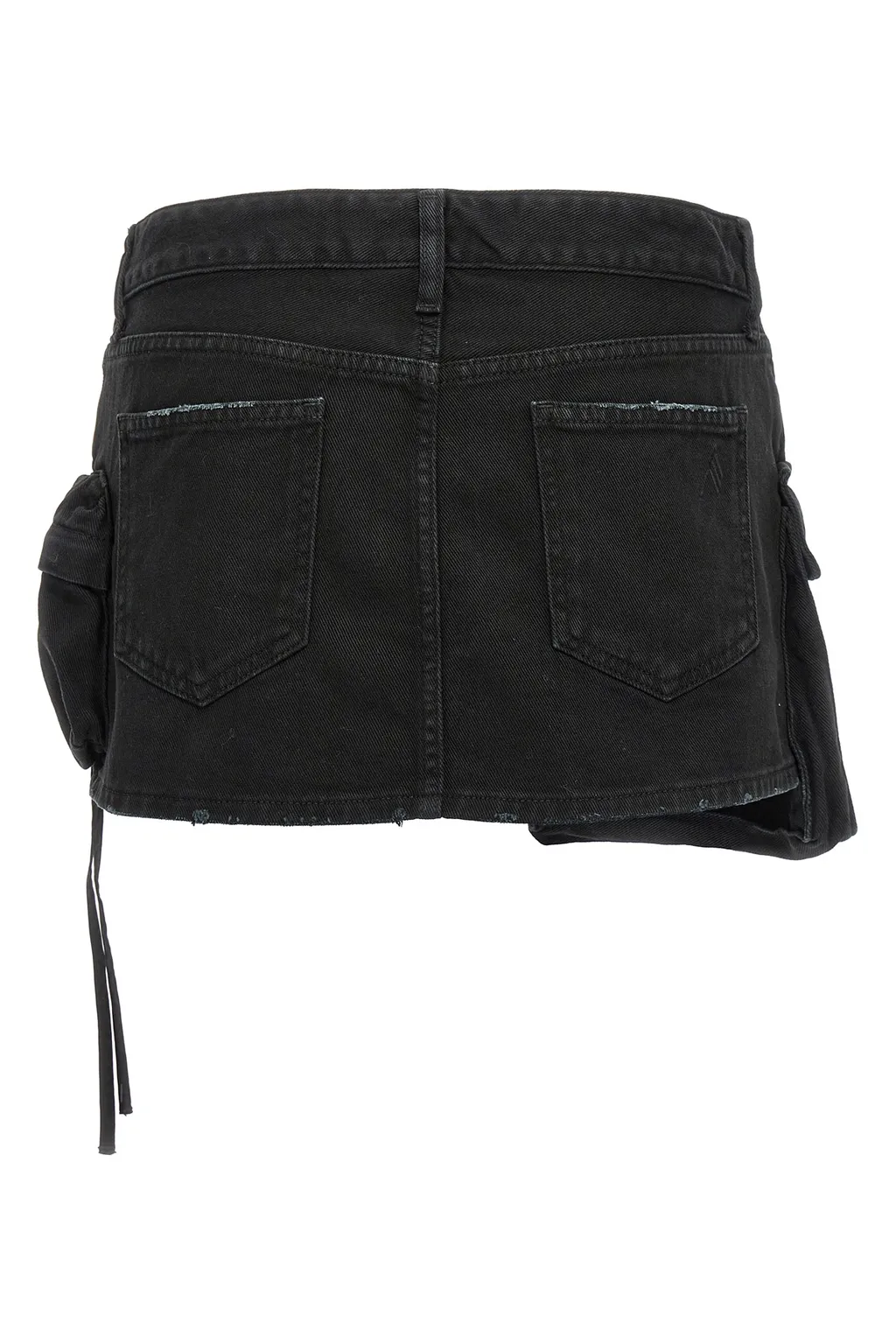 Fay Low-Rise Denim Miniskirt