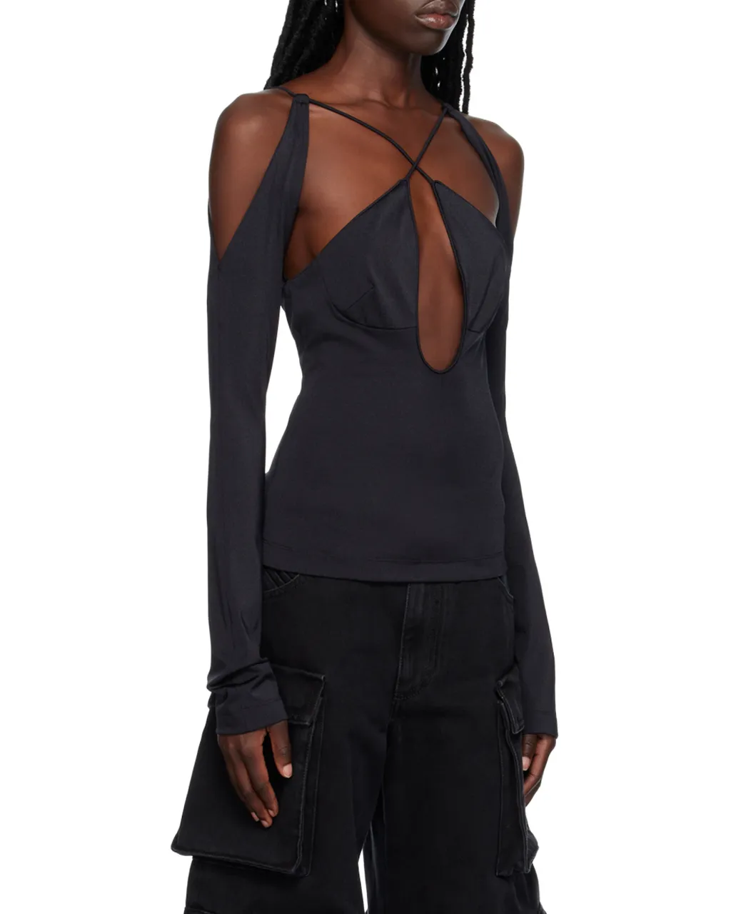 Zane Detachable Sleeved Top