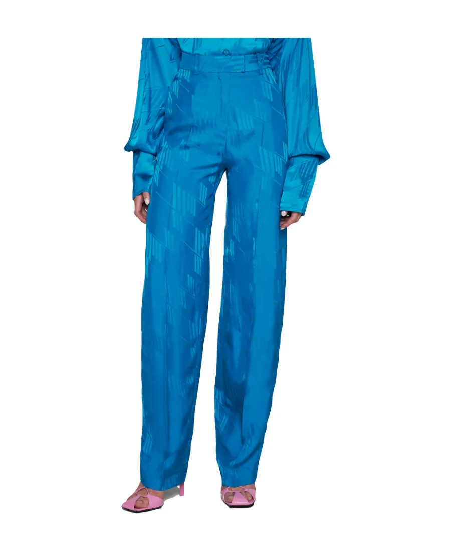 Pressed Crease Tailored Trousers