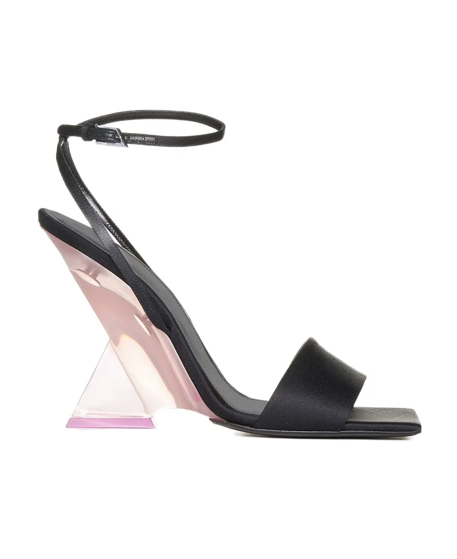 Cheope Two-Tone Heeled Sandals