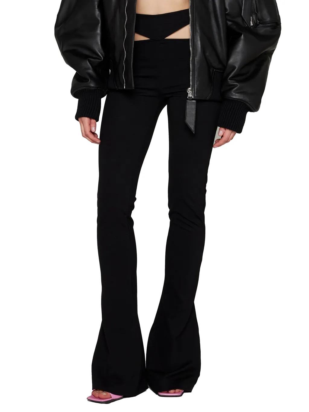 Remi Cut Out Flared Trousers