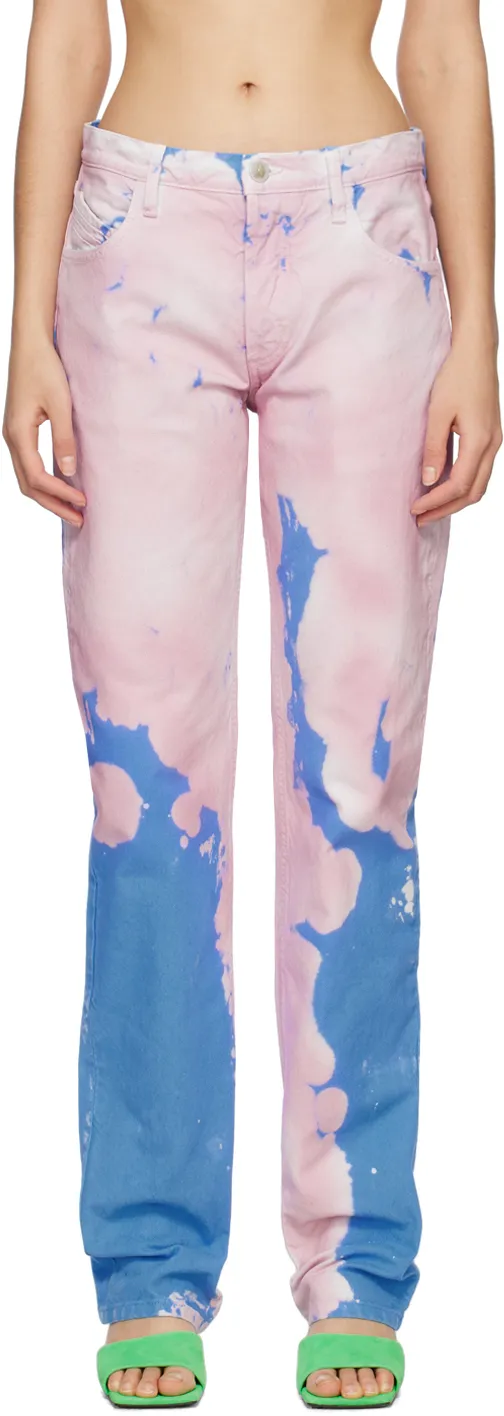 Printed Jeans