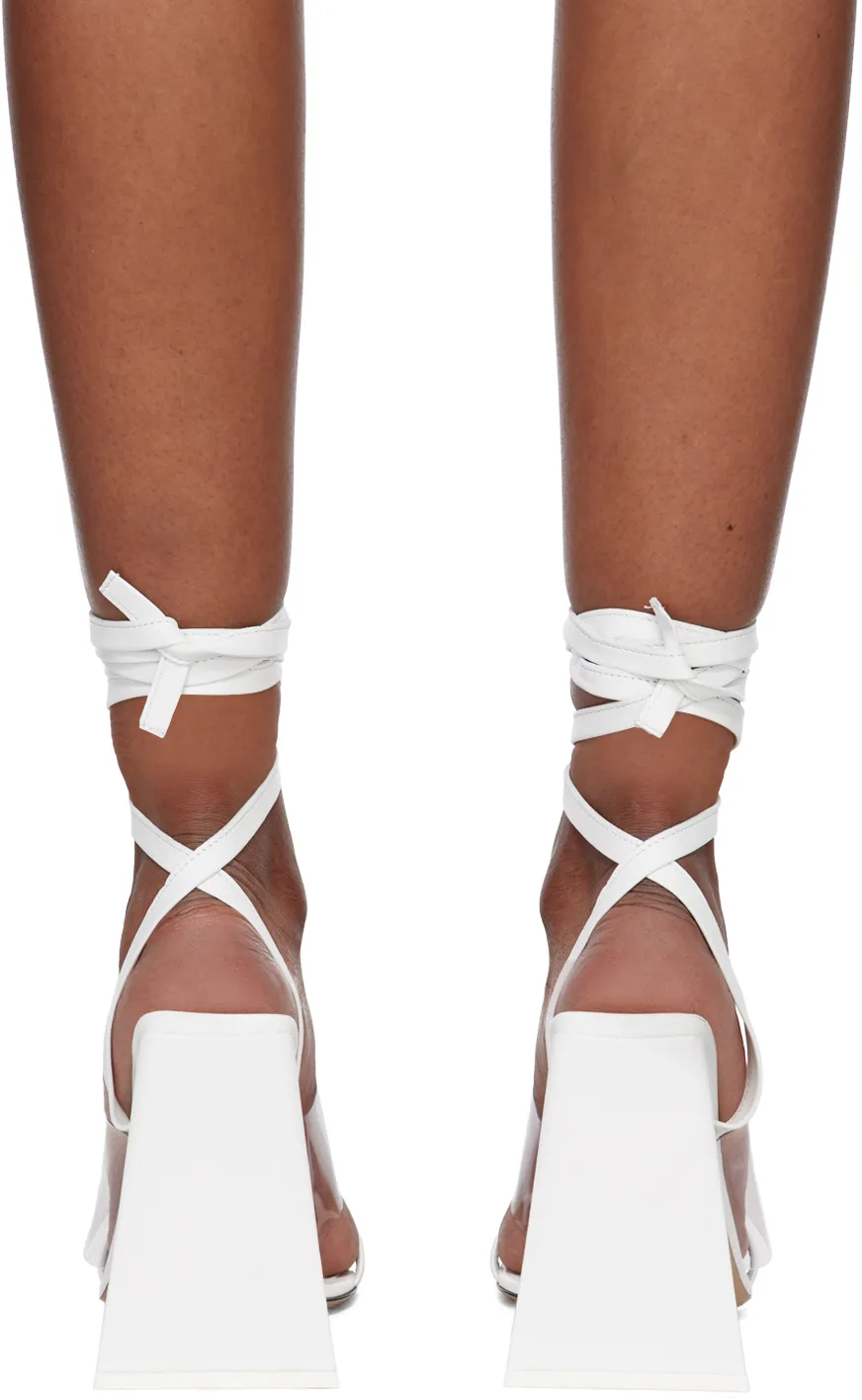 Isa Tie-Fastening Leather Sandals