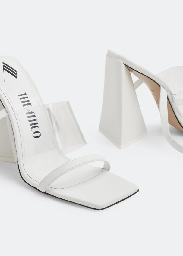 Isa Tie-Fastening Leather Sandals