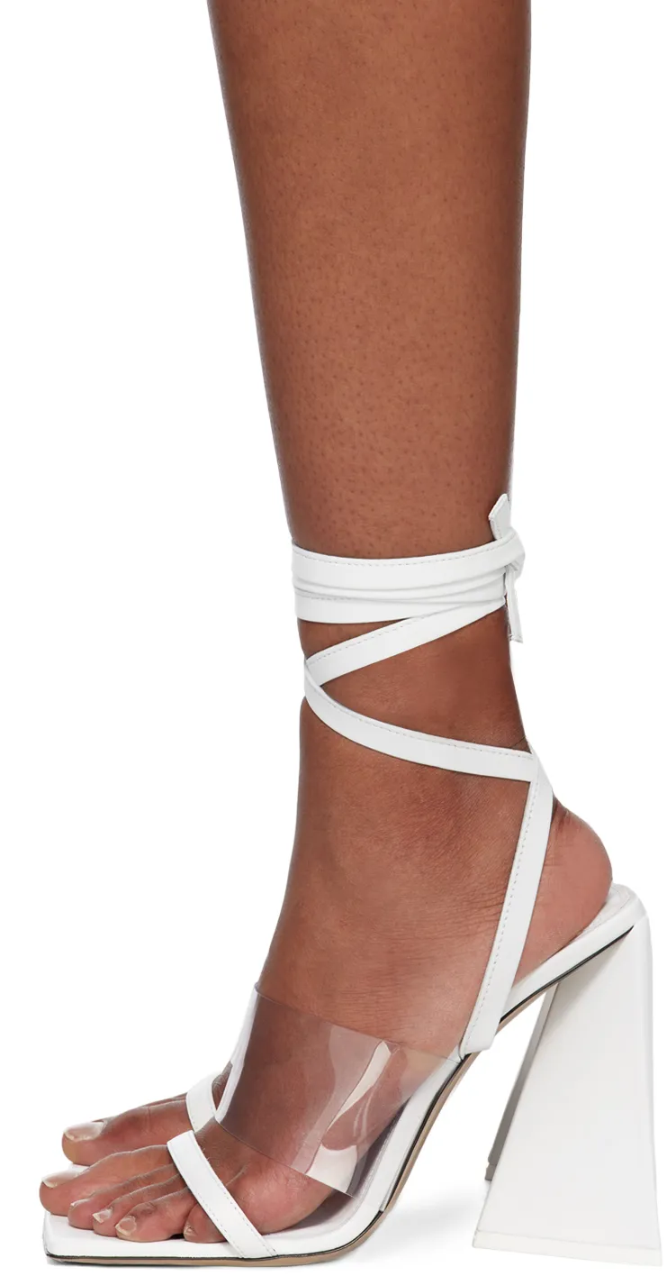 Isa Tie-Fastening Leather Sandals