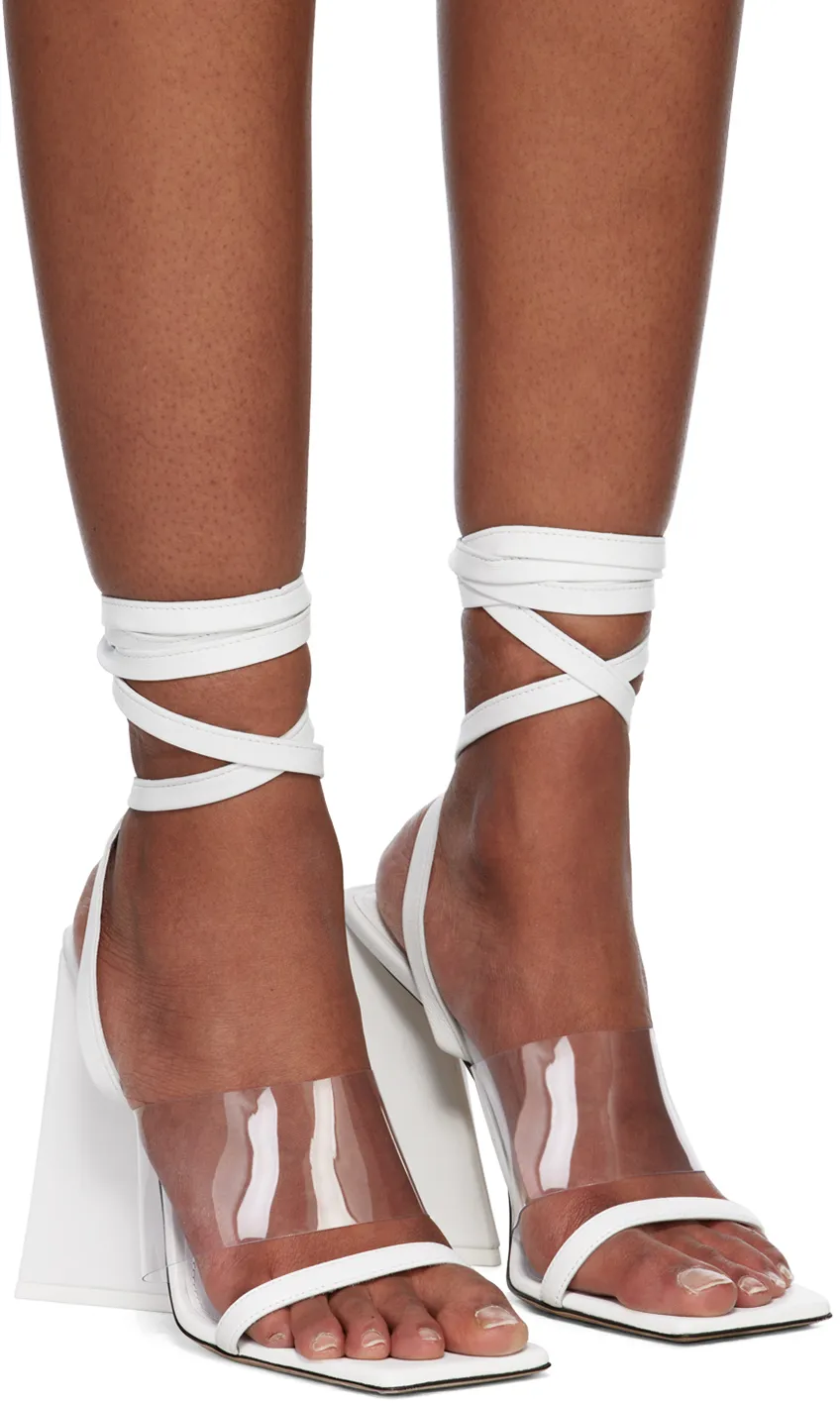 Isa Tie-Fastening Leather Sandals