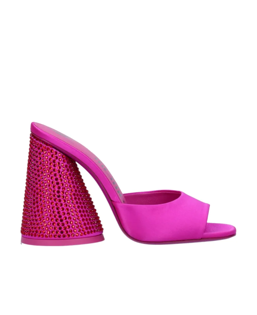 Luz Chunky Heel Mule